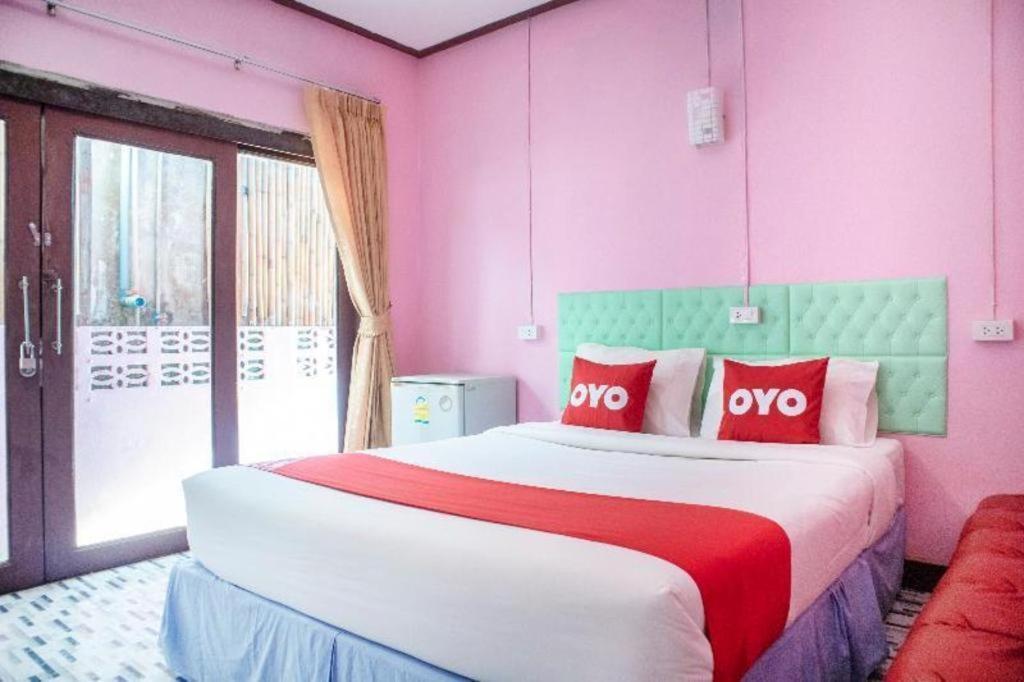 Oyo 797 Pink House Bungalow Ko Lanta Exteriör bild